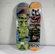 Two, Palace Danny Brady Pro skateboard decks (Size 8) As new