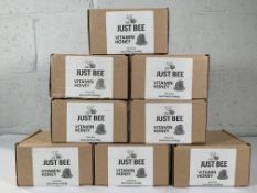 Eight Boxes Just Bee Vitamin Honey Multipack (3 x 260g Per Box) New.