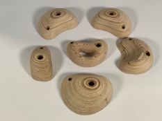 Interface Climbing Birchwood climbing set including 28 holds As new