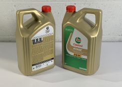 Two, Castrol Edge Hyperspec 5W-30LL 5 Litre. As new