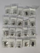 Twenty Assorted Amplifon Hearing Aids. New and Sealed.