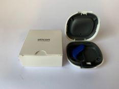 Oticon Xceed Play 1 BTE UP (REF: 214281) Blue. As new (1 Hearing Aid included)