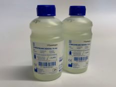Five boxes containing Carestream Dental X-Ray Fixer (REF: 5016308) Six 500ml bottles per box. As New