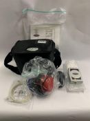 Amplivox Otosure Screening Audiometer with Audiocups and a Travel Bag. As New.