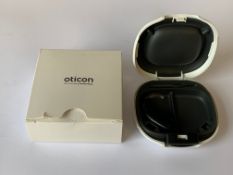 Oticon Xceed 1 BTE UP (REF: 214252) Black. As new (1 Hearing Aid included)
