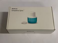 A box of five Medtronic Simplera Sync Glucose Sensors (REF: MMT-5120C1) As new (EXP: 25/04/24)