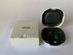 Oticon OPN Play 1 BTE PP (REF: 213023) Brown. As new (1 Hearing Aid included)