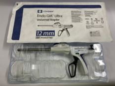 Three Covidien Endo GIA Ultra Universal Staplers (REF: EGIAUSTND) 12mm. As new (EXP 2029/04/30)