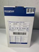 A box of ten Olympus Irrigation Tubing with CO2 MAJ-2207 (REF: K10035002, EXP: 2026-05-28). As New.