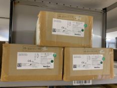 Thirty Packs of Rusch PTFE Coated AquaFlate Catheters (REF: P310114, 5 Per Pack, EXP: 2027-10-28). A