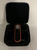 A Suji V2 BFR Pump with Case and USB Cable for Blood Flow Restriction Training (REF: V2MDR-01). As N