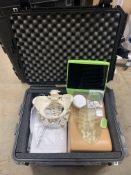 An Assortment of Axonics Neuromodulation Therapy Items in a Large Carry Case. Pre-owned.