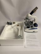 An XSP-116 Series Biological Microscope. As New.