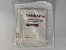 Twenty FlexiPort Disposable Blood Pressure Cuffs by Welch Allyn (REF: 901044). As New (all adult siz