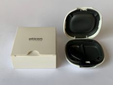 Oticon Xceed 1 BTE UP (REF: 214252) Black. As new (1 Hearing Aid included)