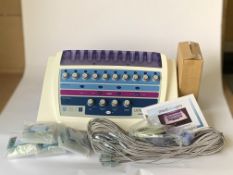 An Ultratone Meditone Pro Body Shaper Machine, Includes Some Cables, Accessories and Instruction Man