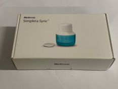 A box of five Medtronic Simplera Sync Glucose Sensors (REF: MMT-5120C1) As new (EXP: 25/04/24)