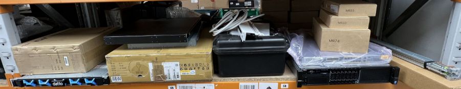 Assorted new and pre-owned IT and electrical items (All items sold as seen).