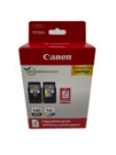 Sixteen as new Canon PG-540 Black & CL-541 Colour Ink Cartridge + Photo Paper Value Packs (EAN: 8714