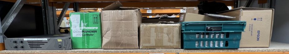 Assorted new and pre-owned IT and electrical items (All items sold as seen).