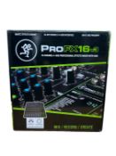 As new Mackie ProFX16v3 16-Channel Professional USB Mixer (EAN: 663961057935).