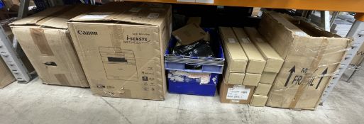 Assorted new and pre-owned printers, ink cartridges and related (All items sold as seen).