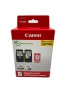 Twenty as new Canon PG-540 Black & CL-541 Colour Ink Cartridge + Photo Paper Value Packs (EAN: 87145