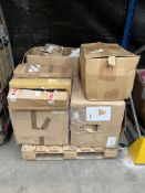 Assorted printer cartridges & related (Sold as seen).