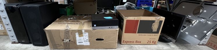 Assorted new and pre-owned IT and electrical items (All items sold as seen).