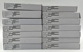 Fourteen as new Apple iPhone Replacement Batteries (Assorted P/Ns) (Boxes sealed).