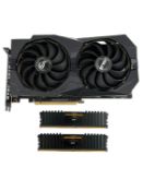 Pre-owned Asus ROG Strix GeForce GTX 1660 Super Advanced 6GB GDDR6 Graphics Card (S/N: M1YVCM032453R