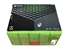 As new Microsoft Xbox Series X 1TB Console (EAN: 889842640786) (Box opened, damaged box).