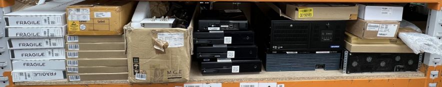 Assorted new and pre-owned IT and electrical items (All items sold as seen).