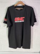Five GermMMA Championship GMC Logo T-Shirts - Black - XL.