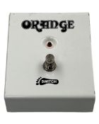 Pre-owned Orange Foot Switch Pedal (Untested).