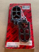 A Joker Machine Triumph Bonneville Long Serrated Foot Pegs Black (08-56-4B). As New.