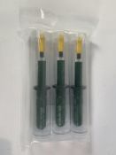 A pack of three Astro USA Cage 58164 ATH 2202 Removal Tools, DMC DRK58-8 BURNDY RX8-1 Green. Sealed.
