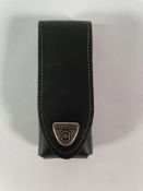 Twelve Victorinox 4.0523.3 Pocket Knife Cases - Black.