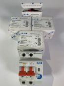 Four Eaton Arc Fault Detection Device, Moeller Series - 187174 (AFDD-10/2/C/003-A) Boxed.