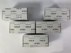 Five Nobili Ricambio Axial Replacement Cartridges with key (RCR46000/N) As New.