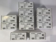 Eleven assorted Gessi Ricambi Parts to include SP01233#031/RIR0207#031/SP00833#031/RI01441#031/RI013