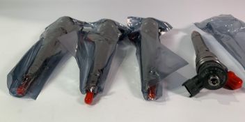 Four Diesel Fuel Injectors (H8201055367) In Packaging (0445110414).