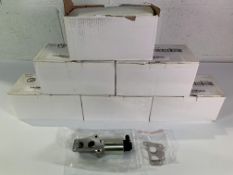 Six EGR Exhaust Gas Recirculation Valves, outer box slightly damaged (as shown in image) (EGR-244457