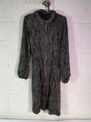 Gudrun Sjoden “River” Jersey Dress in Organic Cotton - Black - Small.