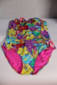 Prima Donna SazBlue Bloom One Piece Swimming Suit UK 34 D.