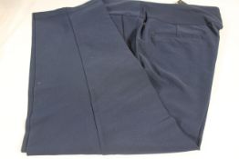 Three pairs of Adidas Ankle Pull-On Trousers, Navy, Women's, Sizes 1 x M, 1 x L, 1 x XL.