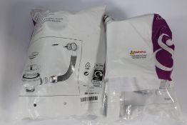 Ten Cooke & Lewis 1 Bowl Waste & Overflow Kits - As New.