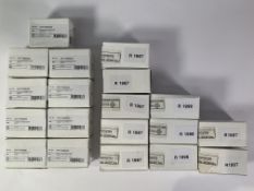 Ten assorted Eurorama Ceramic Cartridges (R1997 Dia 25mm/R1998 Dia 35mm/1967 Dia 40mm) and nine Vito