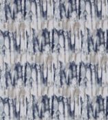 A roll of Harlequin Takara Indigo/Demin Fabric (PR:131369) Length 11m, Width 145cm. As new (Stock Im