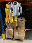 A Pallet Of Sunday League Football Wear In Assorted Sizes And Colours (Outer Packaging Show Signs Of